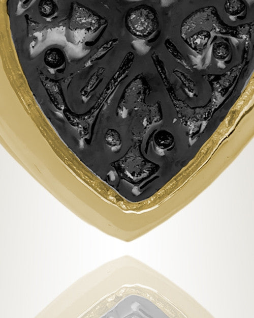 Gold Plated Loved Heart Cremation Jewelry