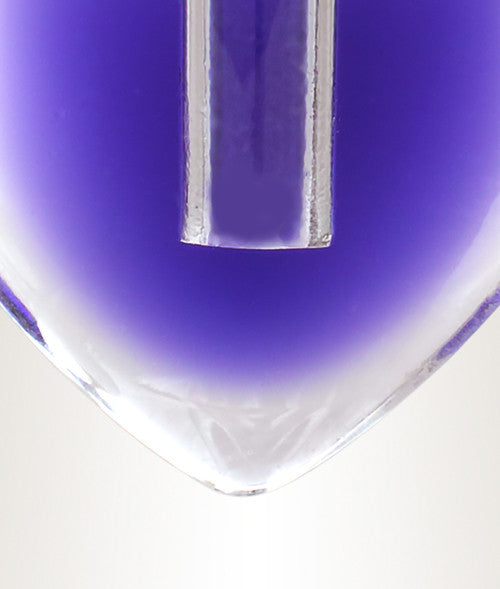 Glass Locket Violet All My Heart Cremation Jewelry