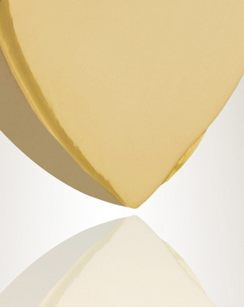 Gold Plated Smooth Heart Cremation Jewelry
