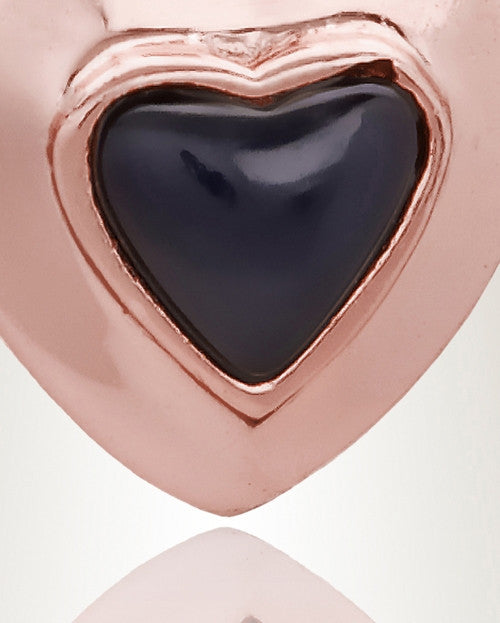 Rose Gold Fallen Heart Cremation Jewelry