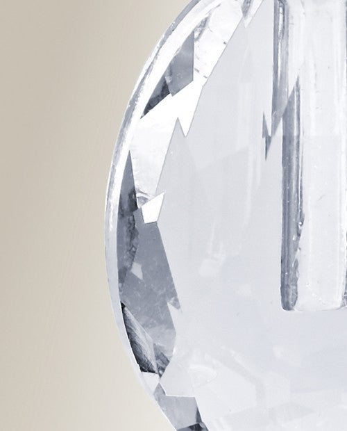 Glass Locket Clear Rounded Cremation Jewelry