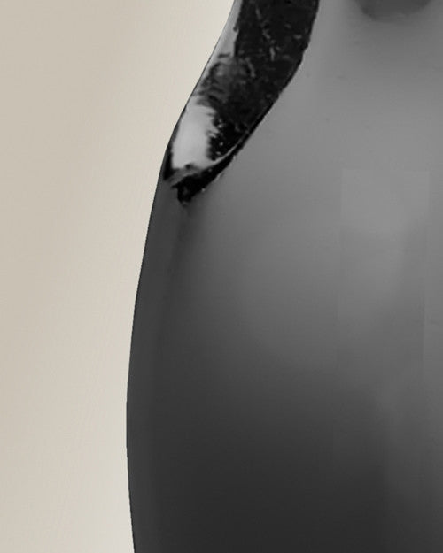 Black Simple Tear Cremation Jewelry