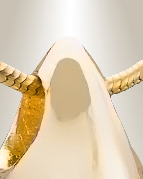 Gold Plated Simple Tear Cremation Jewelry