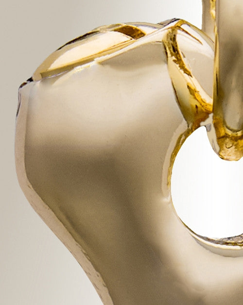Gold Plated Keeper Heart Cremation Jewelry