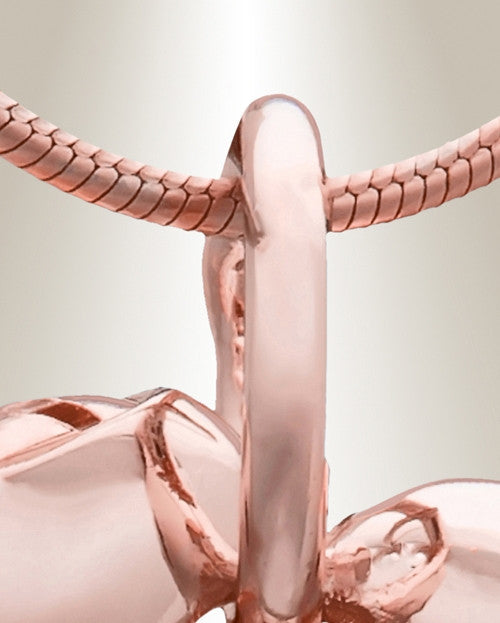Rose Gold Keeper Heart Cremation Jewelry