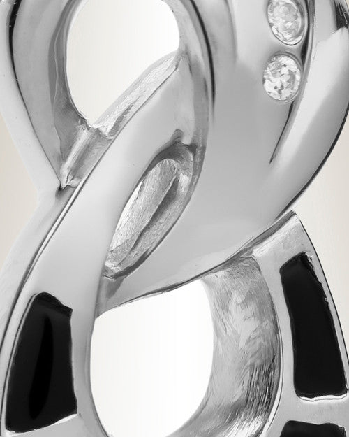 14K White Gold Everlasting Infinity Jewelry Urn