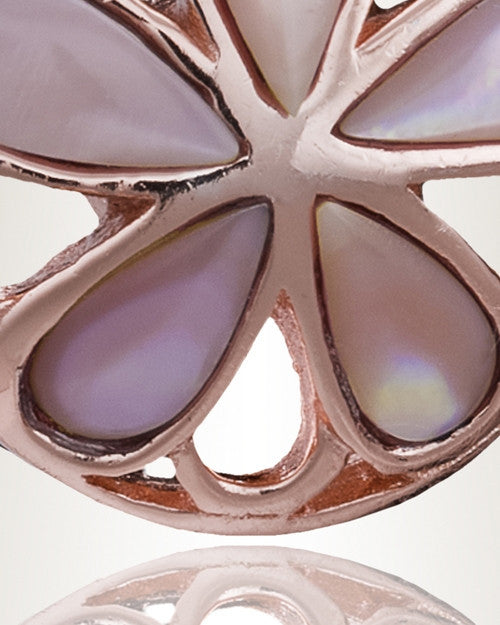 Rose Gold Blooms Cremation Jewelry