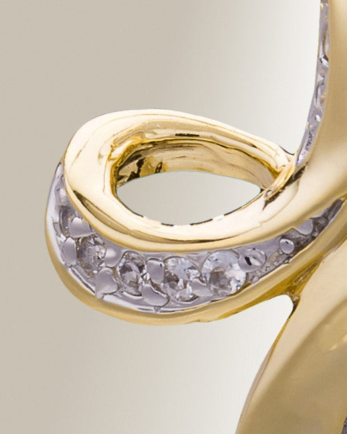 Gold Plated Forever Cross Cremation Jewelry