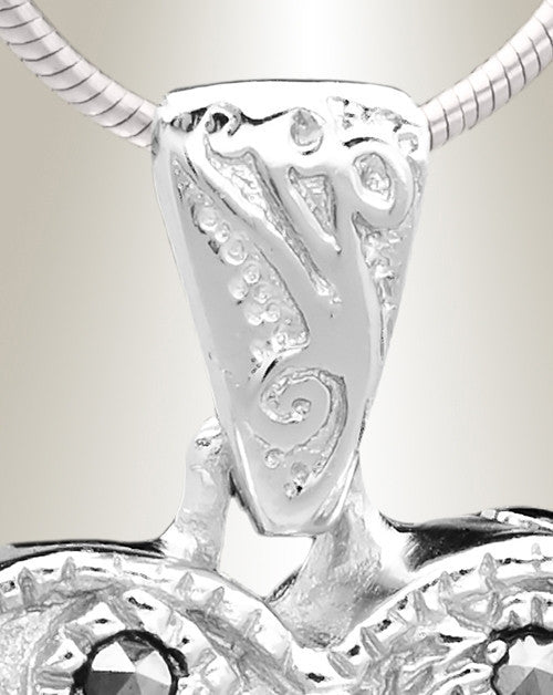 Silver Jester Cremation Jewelry
