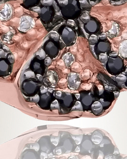 Rose Gold Pansy Cremation Jewelry