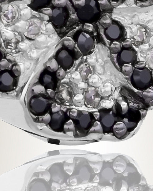 Silver Pansy Cremation Jewelry