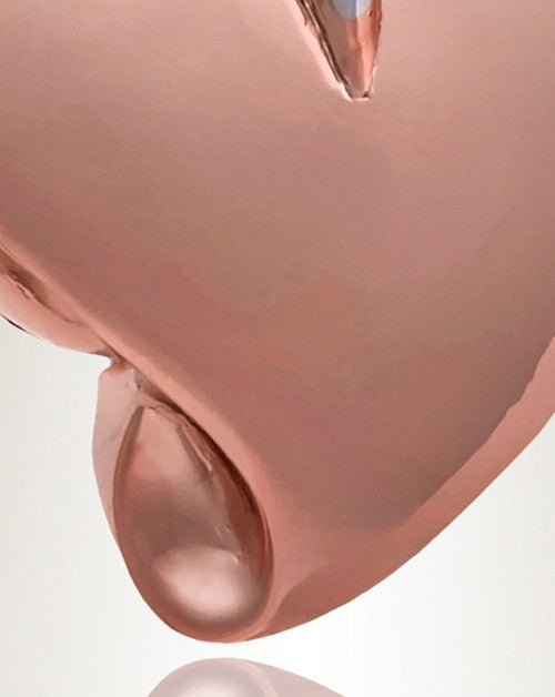 Rose Gold Heavenly Heart Cremation Jewelry