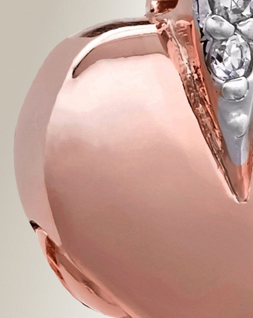 Rose Gold Heavenly Heart Cremation Jewelry