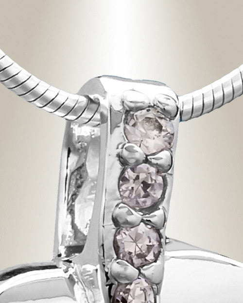 Silver Heavenly Heart Cremation Jewelry