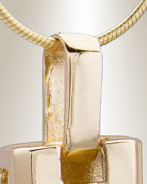Gold Plated Tribute Cremation Jewelry