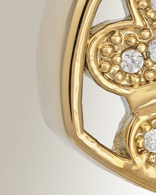 Gold Plated Spring Heart Cremation Jewelry