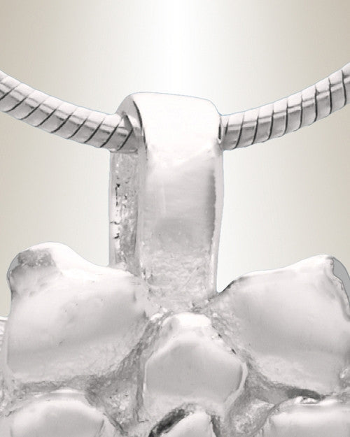 Silver Roses Cremation Jewelry