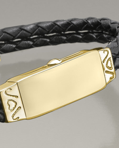 Gold Plated Remembrance Bracelet Cremation Jewelry
