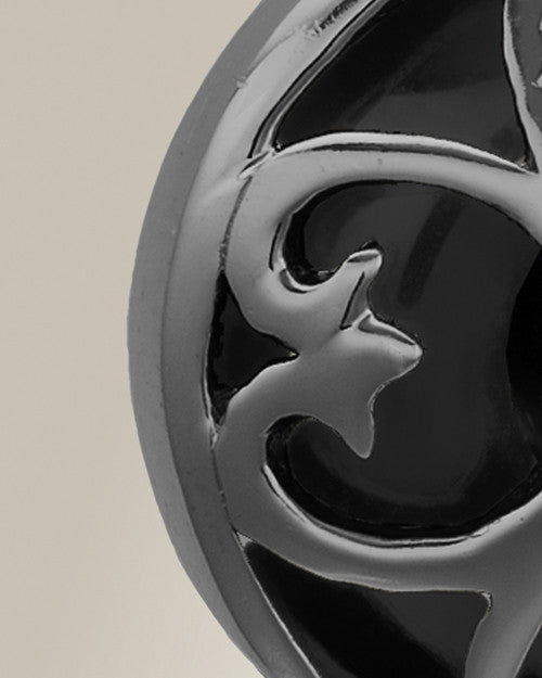 Black Gentle Night Cremation Jewelry