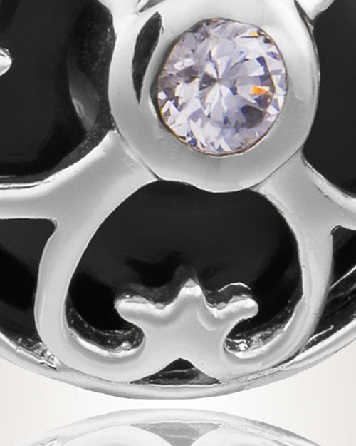 Silver Gentle Night Cremation Jewelry