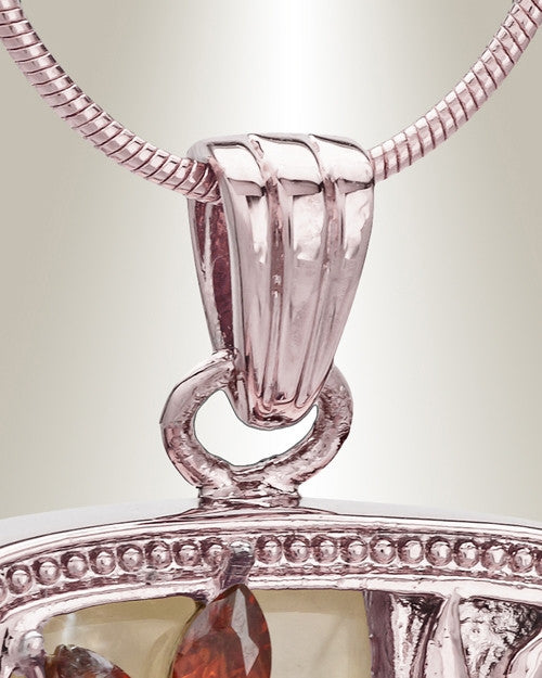 Rose Gold In Bloom Cremation Jewelry