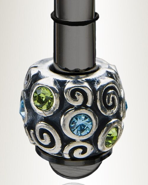 Black Plated Millenium Ash Pendant with Jubilee Charm