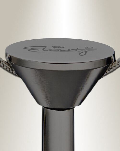 Black Plated Millenium Ash Pendant with Jubilee Charm