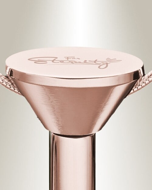Rose Gold Plated Millenium Ash Pendant with Optimistic Charm