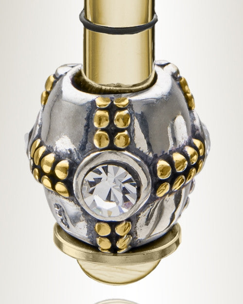 Gold Plated Millenium Ash Pendant with Ornate Charm
