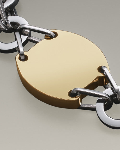 Stainless Gold Plated Valiant Bracelet Cremation Jewelry