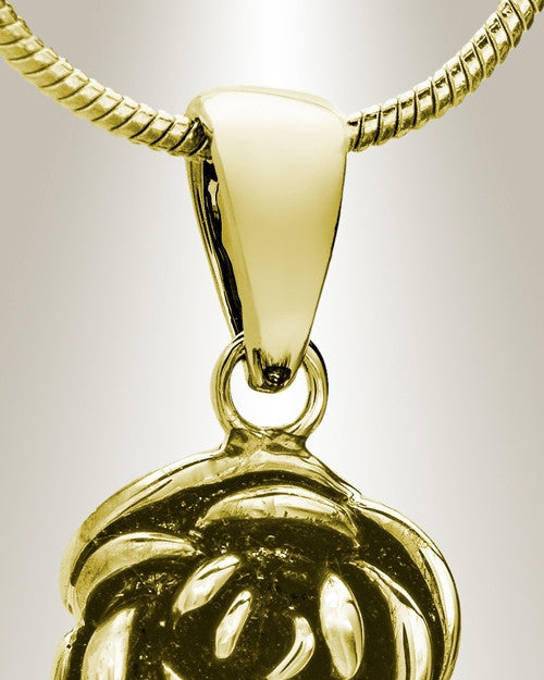 Gold Plated Devout Memorial Jewelry