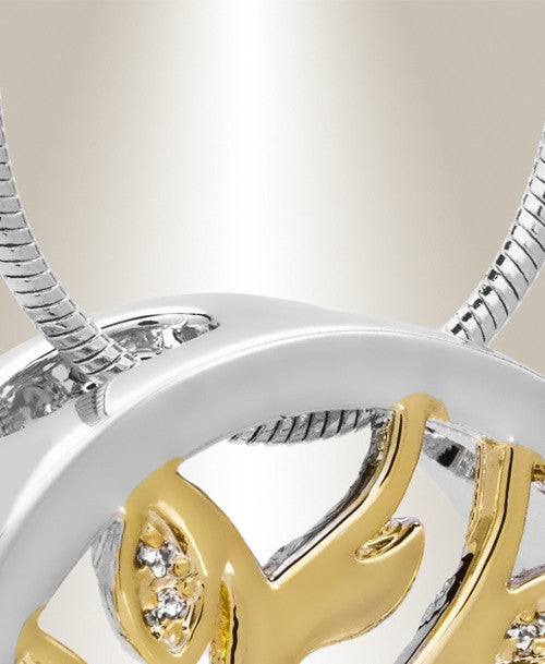 Sterling Silver and Gold Ancestry Memorial Jewelry
