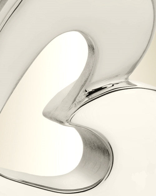 14k White Gold Fashion Heart Cremation Jewelry