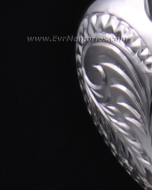 Sterling Silver Darling Heart Urn Necklace