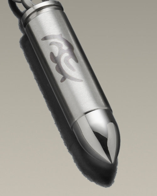 357 Magnum Tribal Bullet Keychain Funeral Jewelry