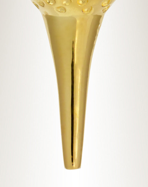 14K Gold Golf Tee Memorial Pendant