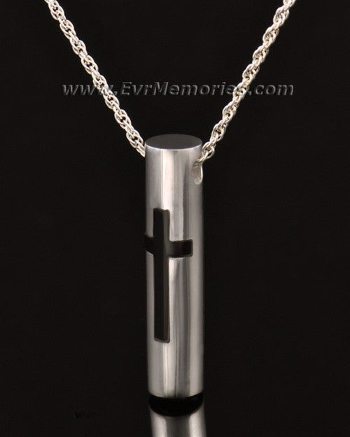14K White Gold Providence Urn Necklace