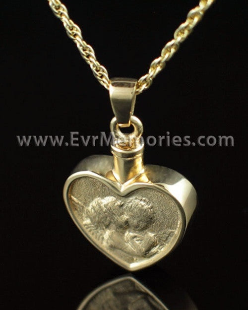 Gold Vermeil True Love Cremation Keepsake