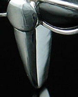 Sterling Silver Night Dragon Cremation Urn Keepsake
