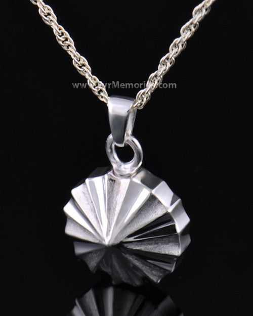 Sterling Silver Pinwheel Cremation Keepsake