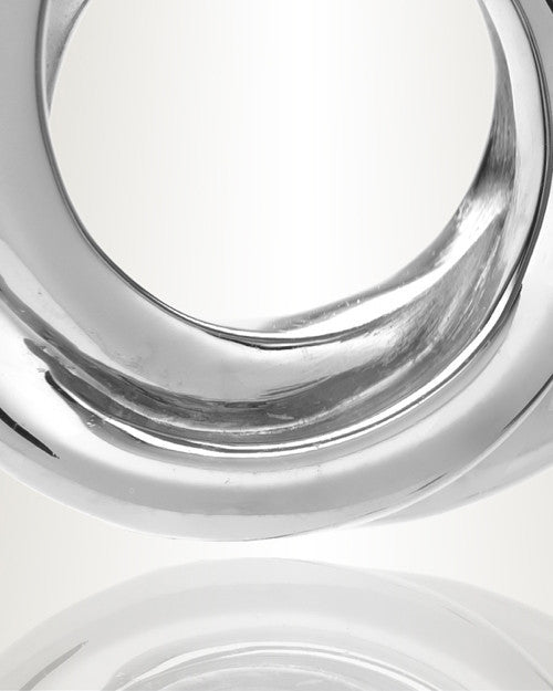 Sterling Silver Ringed Eternity Urn Necklace