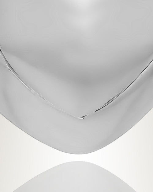 Sterling Silver Purity Heart Funeral Jewelry