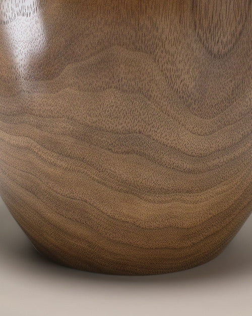 Dark Native Southeastern Wood Cremation Urn