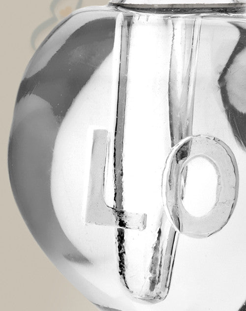Glass Locket Clear Partnership Heart Cremation Jewelry