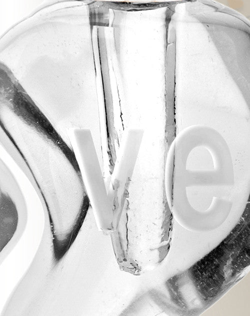 Glass Locket Clear Partnership Heart Cremation Jewelry