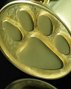 Gold Plated Pawful Funeral Jewelry