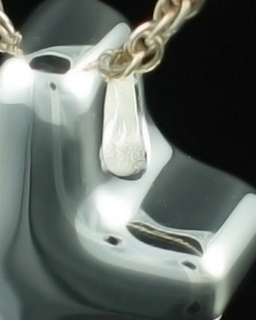Sterling Silver Anchor Memorial Keepsake