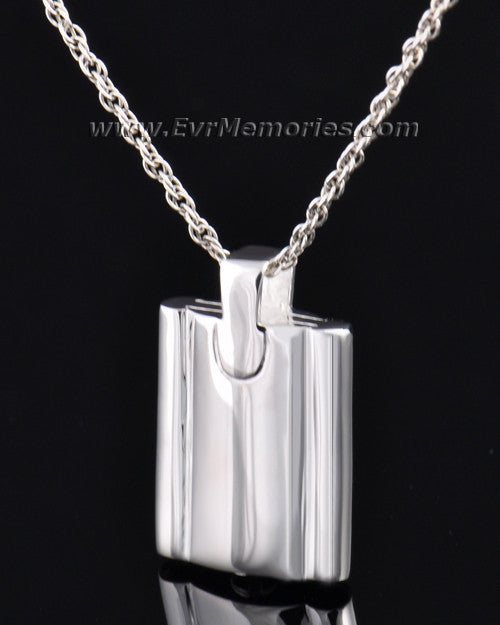 Sterling Silver Gentleman's Flask Urn Locket