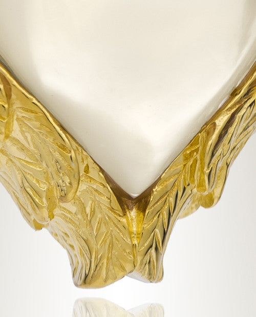 Gold Plated Innocent Heart Funeral Jewelry