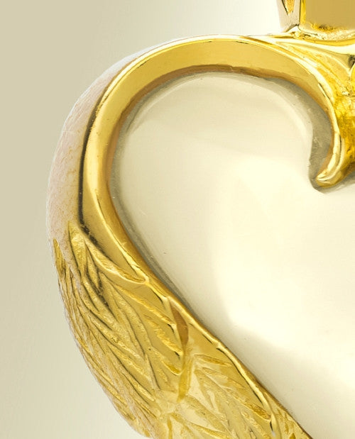 14k Gold Innocent Heart Funeral Jewelry